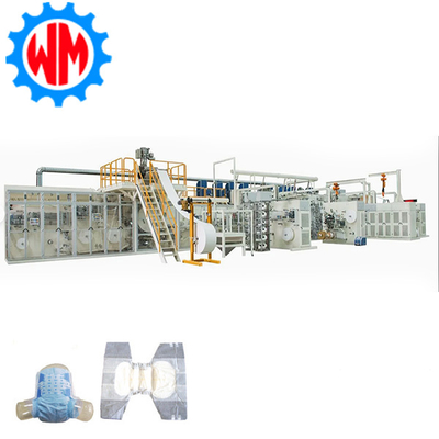 Αγορά Customizable High Speed 400pcs/min Adult Diaper Making Machine PLC Control with CE διαδικτυακή κατασκευή