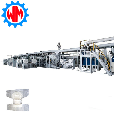 Αγορά Hot Sell Advanced 350pcs/min Adult Diaper Production Line with 2-3 Operators διαδικτυακή κατασκευή