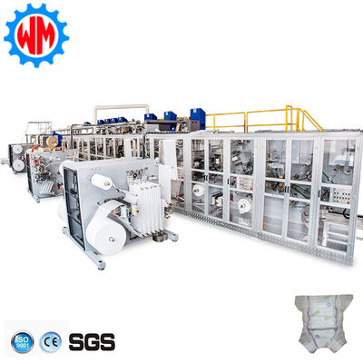 Αγορά 800Pcs/Min Stable Speed Baby Diaper Making Machine Professional Customization with CE διαδικτυακή κατασκευή