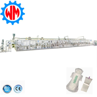 Αγορά Έξυπνο Πίνακα PLC Ελέγχου 1200pcs/min Υγιεινή Pad Making Machine Προσαρμοσμένη διαδικτυακή κατασκευή