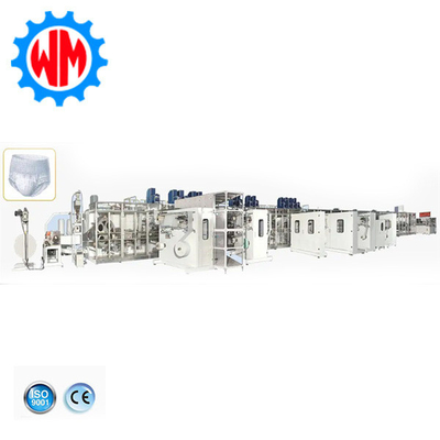 Εύκολη συντήρηση Full Servo Big Ring Waist Baby Diaper Making Machine με CE